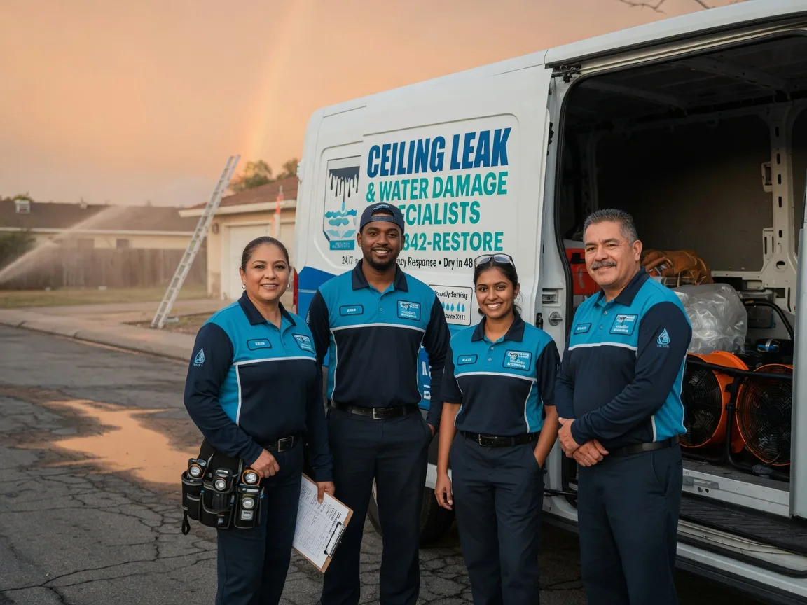 Ceiling Leak Cleanup company in Spurlockville, WV