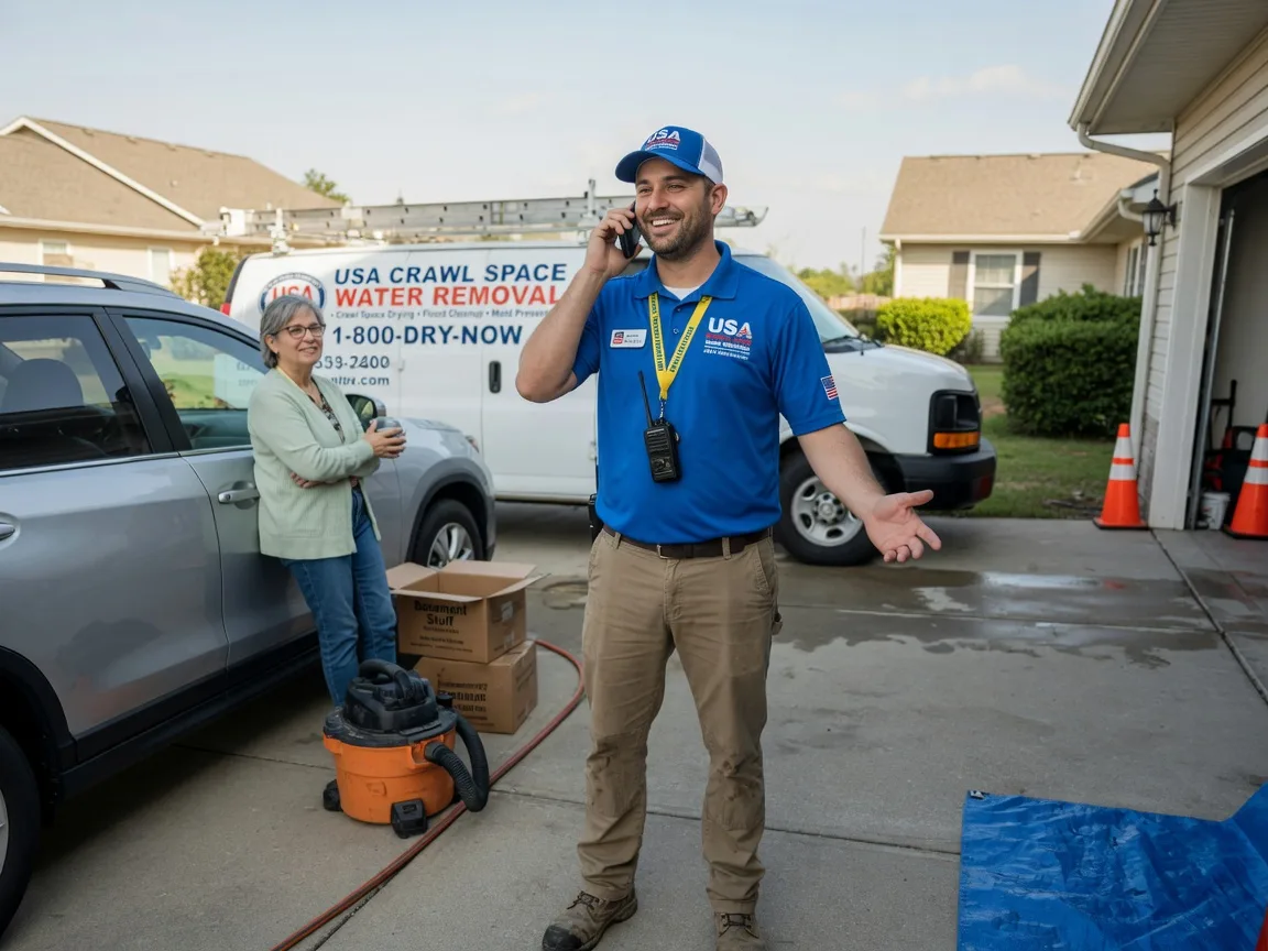 Crawl Space Water Removal Spurlockville, WV FAQs